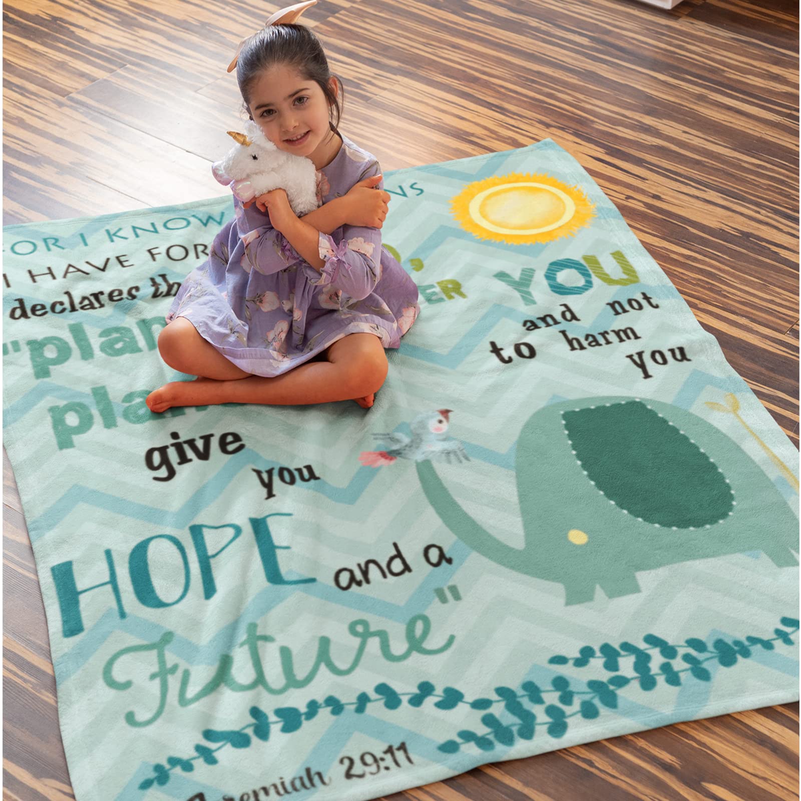Elephant Throw Blanket 50