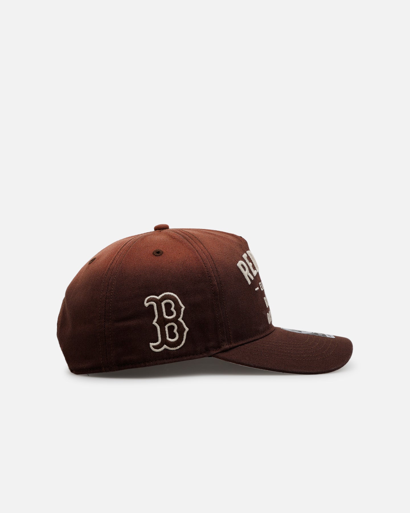 47 Brand Boston Red Sox 'Dusted' 47 Hitch Snapback Brown Hat - Adjustable Baseball Cap for Men & Women - Perfect for Sports Fans, Casual Wear & Outdoor Activities