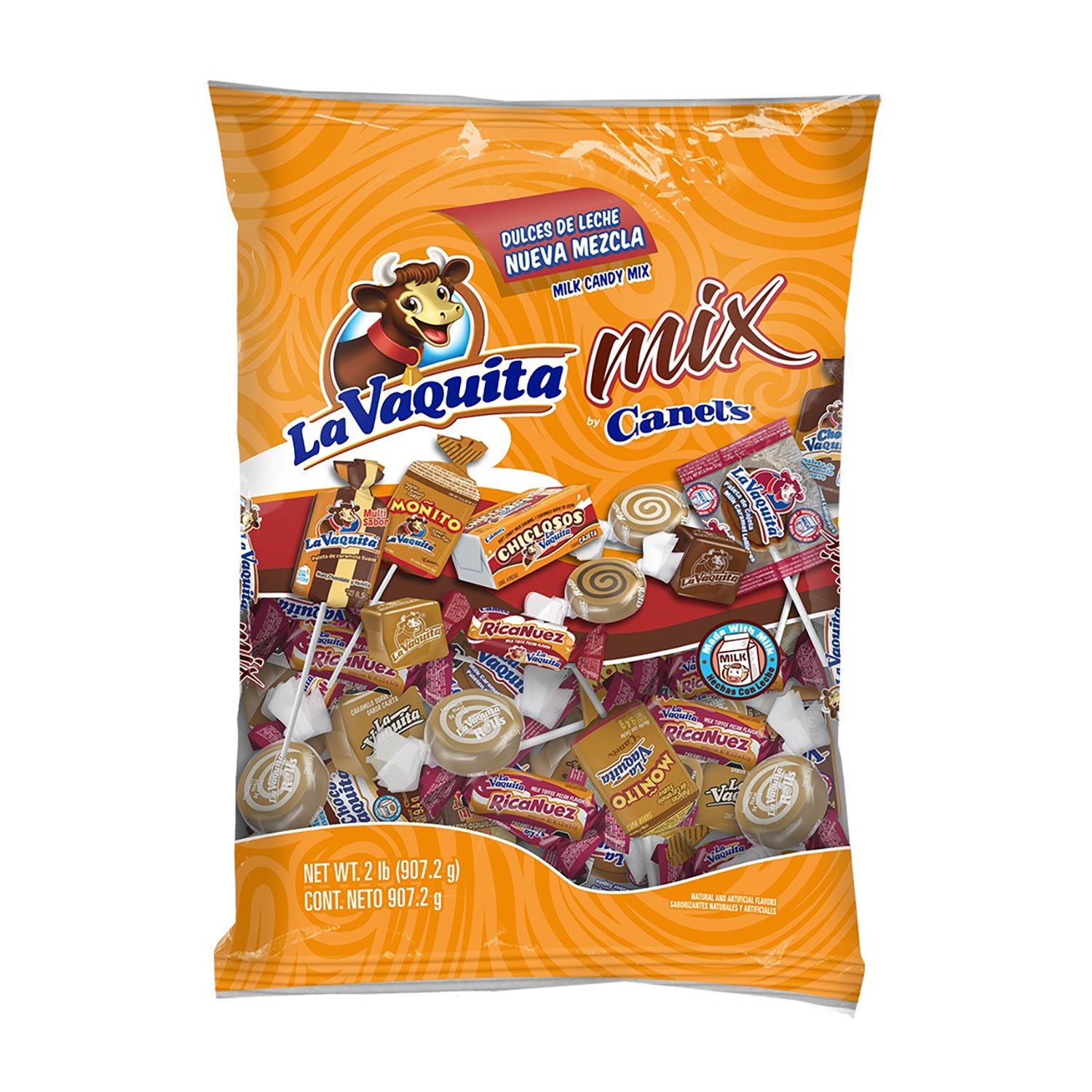 Canels La Vaquita Mix Pinata Candy - 2lb Party Filler Bag for Birthday Celebrations & Festive Events