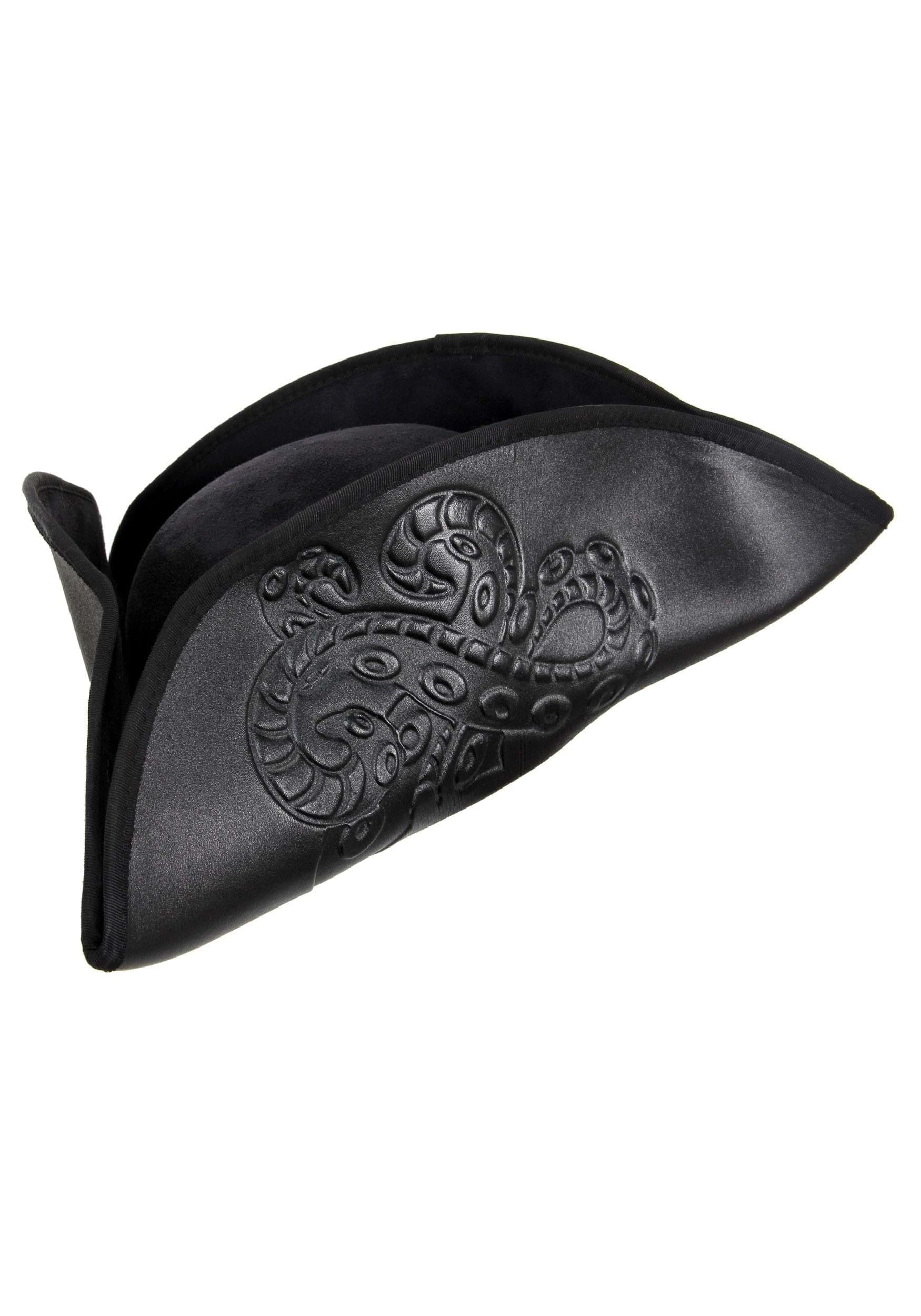 Elope Octopus Kraken Pirate Costume Hat for Adults & Teens - Standard Black | Perfect for Halloween, Cosplay, Pirate Themed Parties & Dress Up