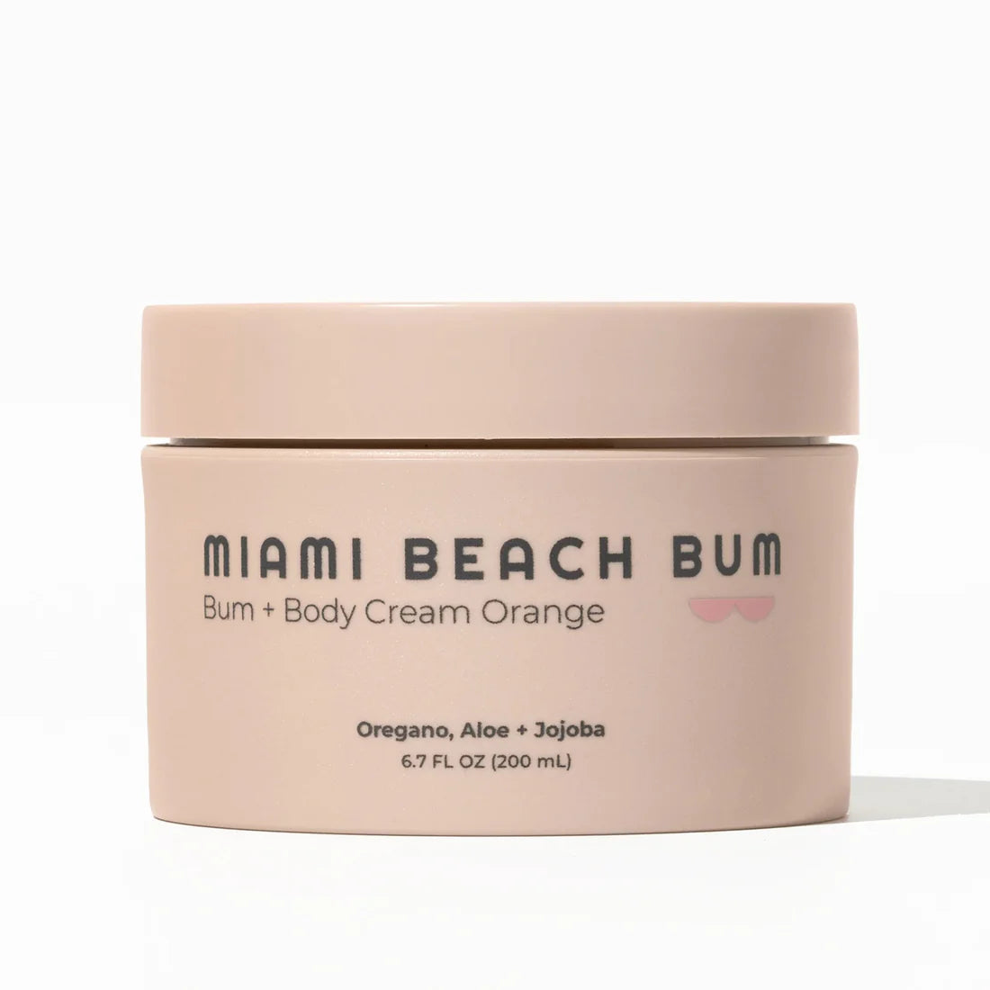 Bum & Body Cream with Orange Extract - Hydrating & Soothing Skin Care for Dry Skin - Perfect for Post-Workout, Travel & Daily Moisturizing