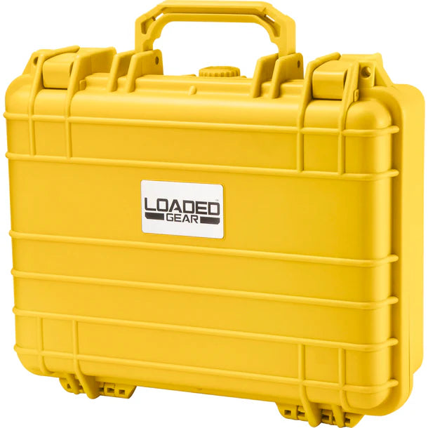 Barska BH11858 Loaded Gear Protective Hard Case - Heavy Duty Black Waterproof Storage Box for Camera, Tools & Equipment - Perfect for Travel, Outdoor Adventures & Professional Use