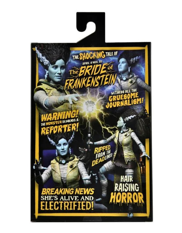 Ultimate April O'Neil as The Bride of Frankenstein Costume - TMNT Cosplay Outfit for Halloween & Comic Con