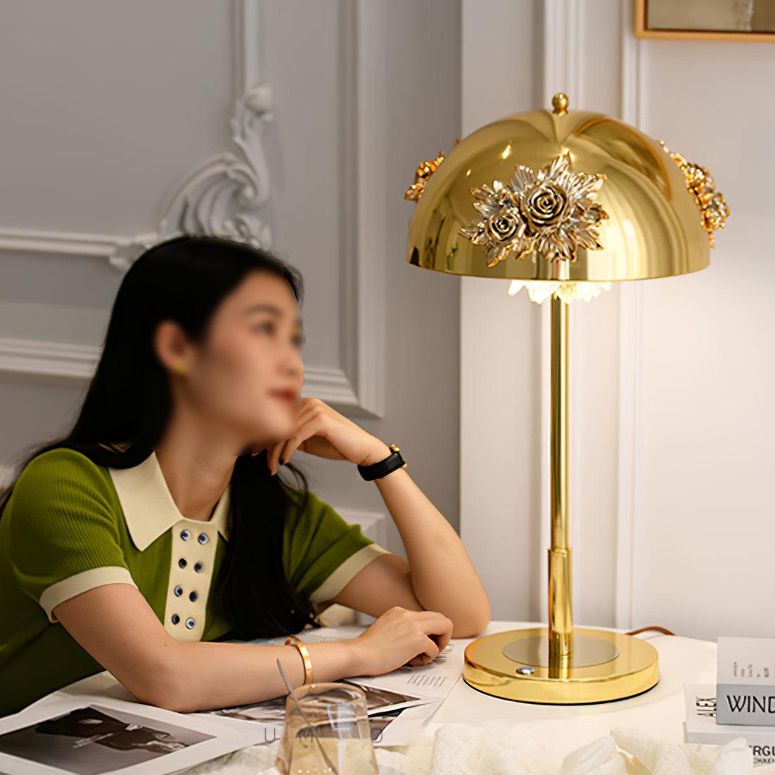 Meni Table Lamp with Built-in Rechargeable Battery - Perfect for Bedroom, Living Room, and Office Lighting