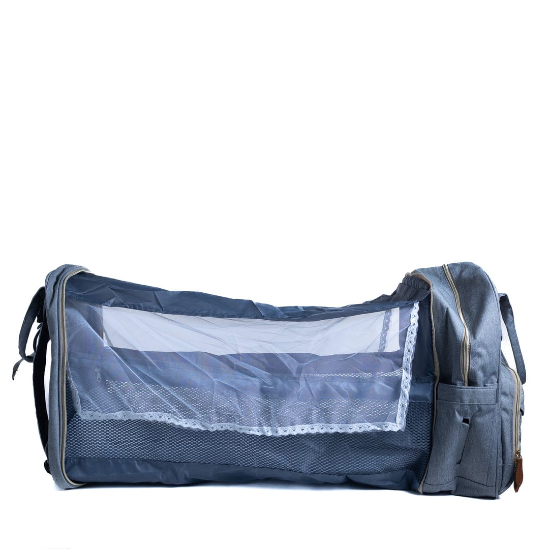 BabyBear Diaper Bag Backpack - Large Insulated Baby Bag with Changing Pad, Stroller Straps & Multiple Pockets for Travel, Daycare & Outings