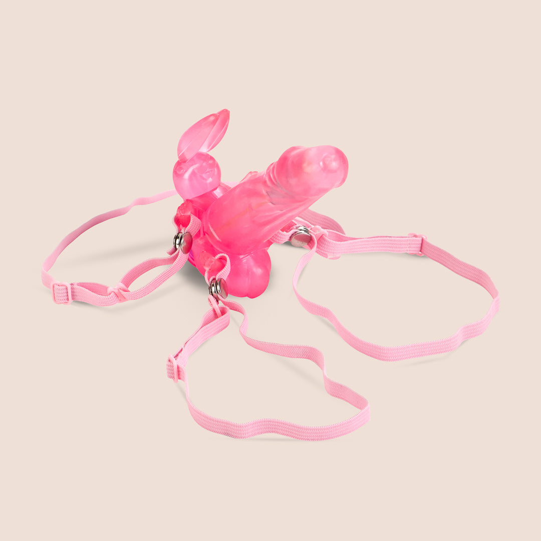 Waterproof Wireless Bunny Wearable Vibrator - Hands-Free Clitoral Stimulator for Women, Rechargeable & Quiet - Perfect for Couples Play, Solo Use & Travel