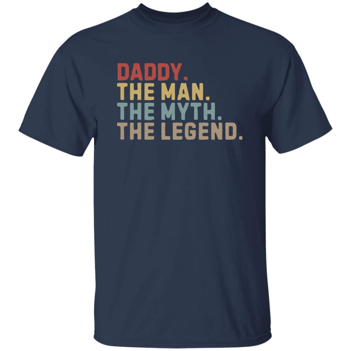BitTeeClo Men's Funny 'The Man The Myth The Legend' Graphic T-Shirt - Cool Casual Tee for Dad Gifts, Birthday & Everyday Wear