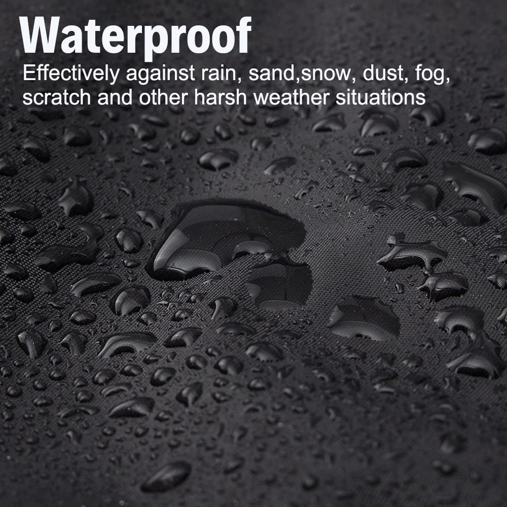 Waterproof Outdoor Bench Cover for Patio Furniture - Durable Loveseat & Chair Protector 52.8