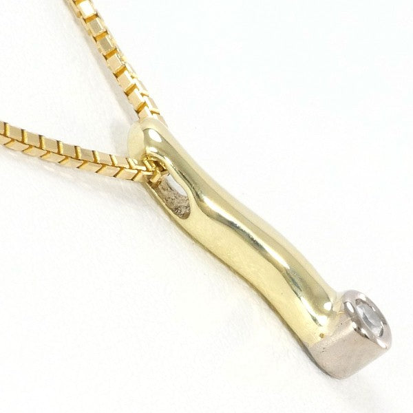 14K Yellow Gold White Gold Diamond Necklace for Women - Elegant Pendant Jewelry Gift for Anniversary, Wedding & Special Occasions