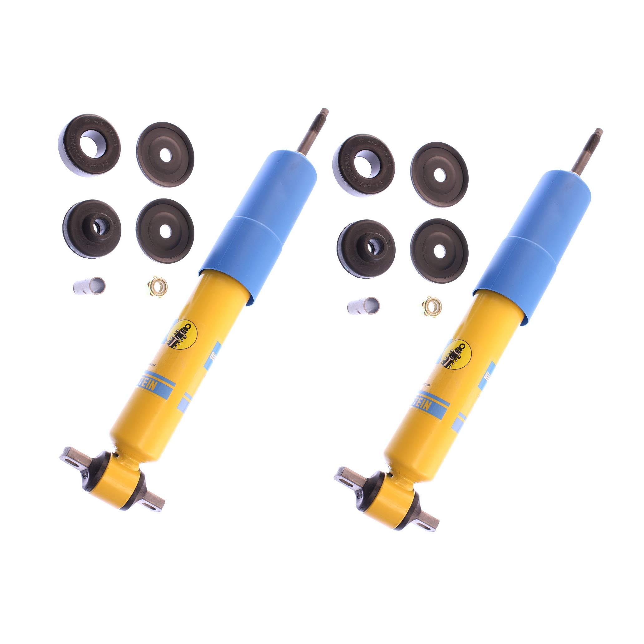 Bilstein B6 4600 Front Shock Absorber Pair Set for Dodge Ram 1500 RWD (2-Pack) - Heavy-Duty Performance for Off-Road & Towing