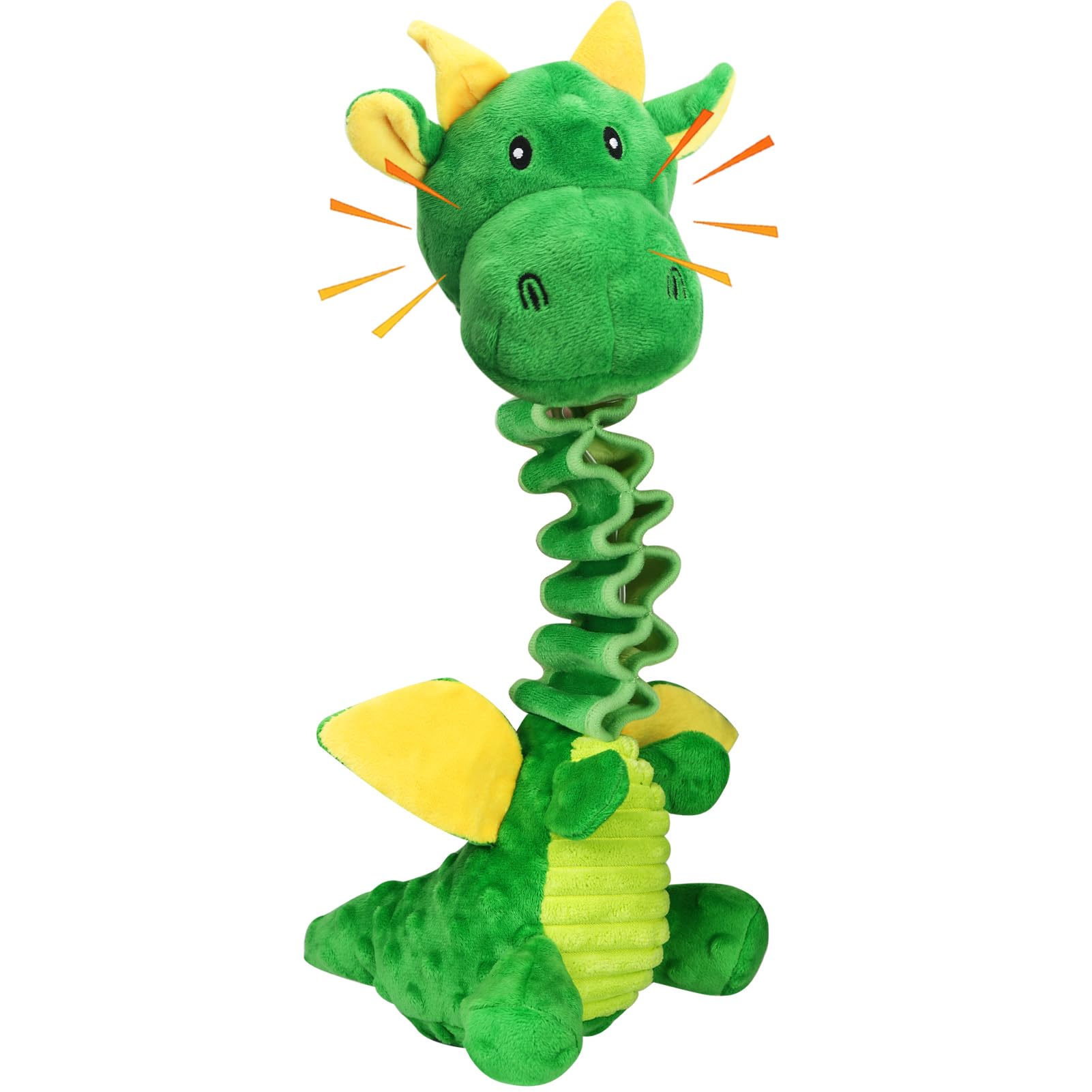 Durable Squeaky Dog Toys for Small Medium Large Dogs - Interactive Plush Tug of War Puppy Toys with Crinkle Paper, Perfect for Bonding & Playtime - Great for Indoor & Outdoor Fun, Chewing & Training