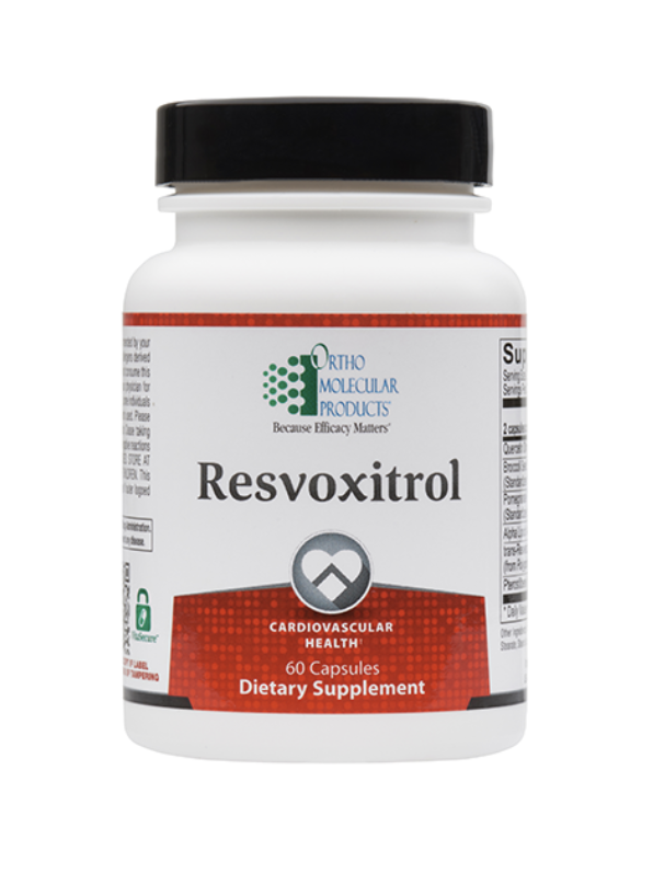 Resvoxitrol 60 Capsules - Premium Natural Supplement for Heart Health & Antioxidant Support - Supports Healthy Aging & Cardiovascular Function - Perfect for Daily Wellness Routine & Active Lifestyle