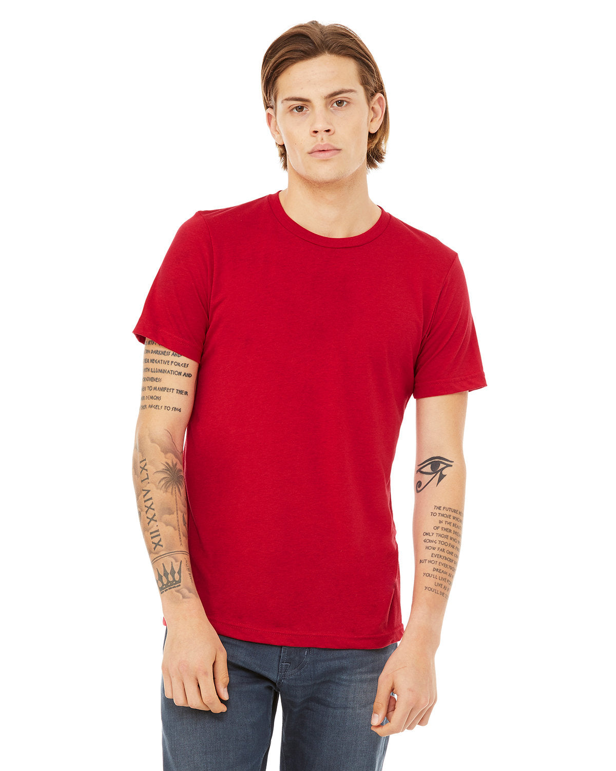 Bella + Canvas 3413C Unisex Triblend T-Shirt - Soft Comfortable Short Sleeve Tee for Men & Women - Perfect for Casual Wear, Gym, and Everyday Outfits