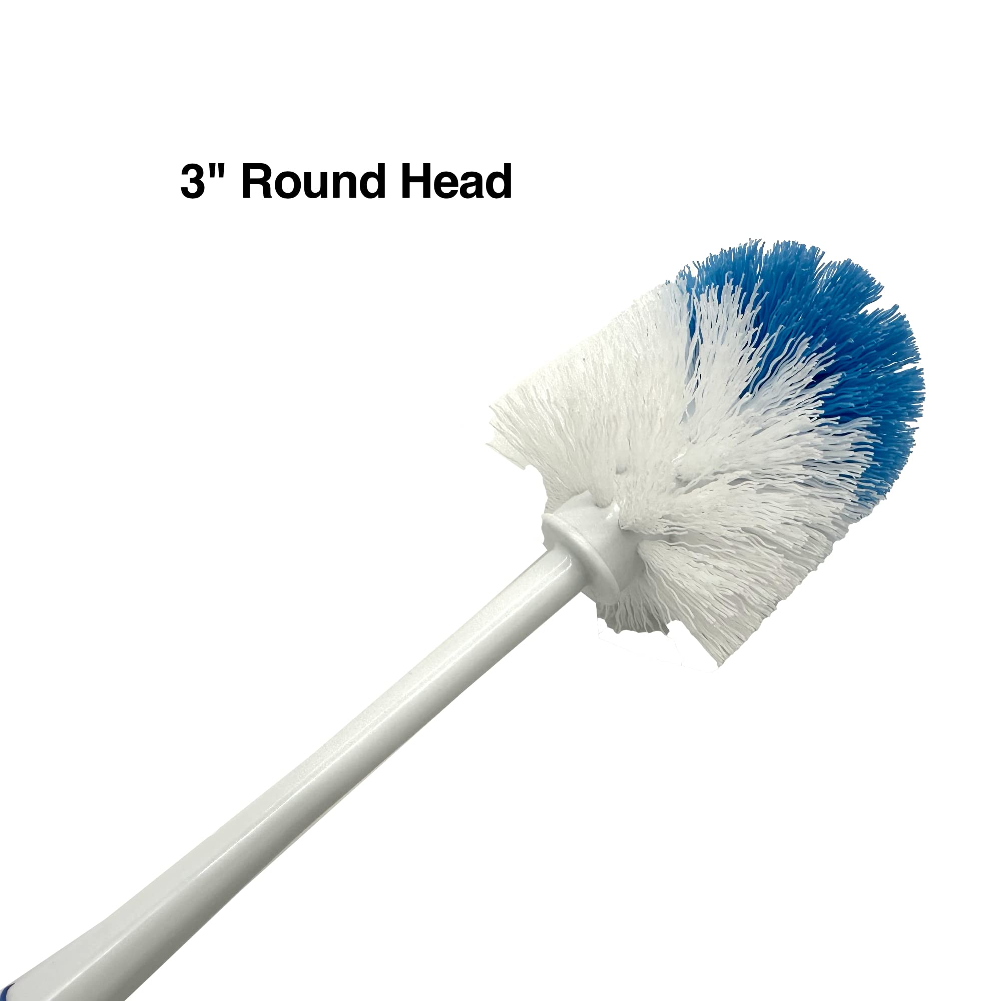 Heavy Duty Round Toilet Brush - 15