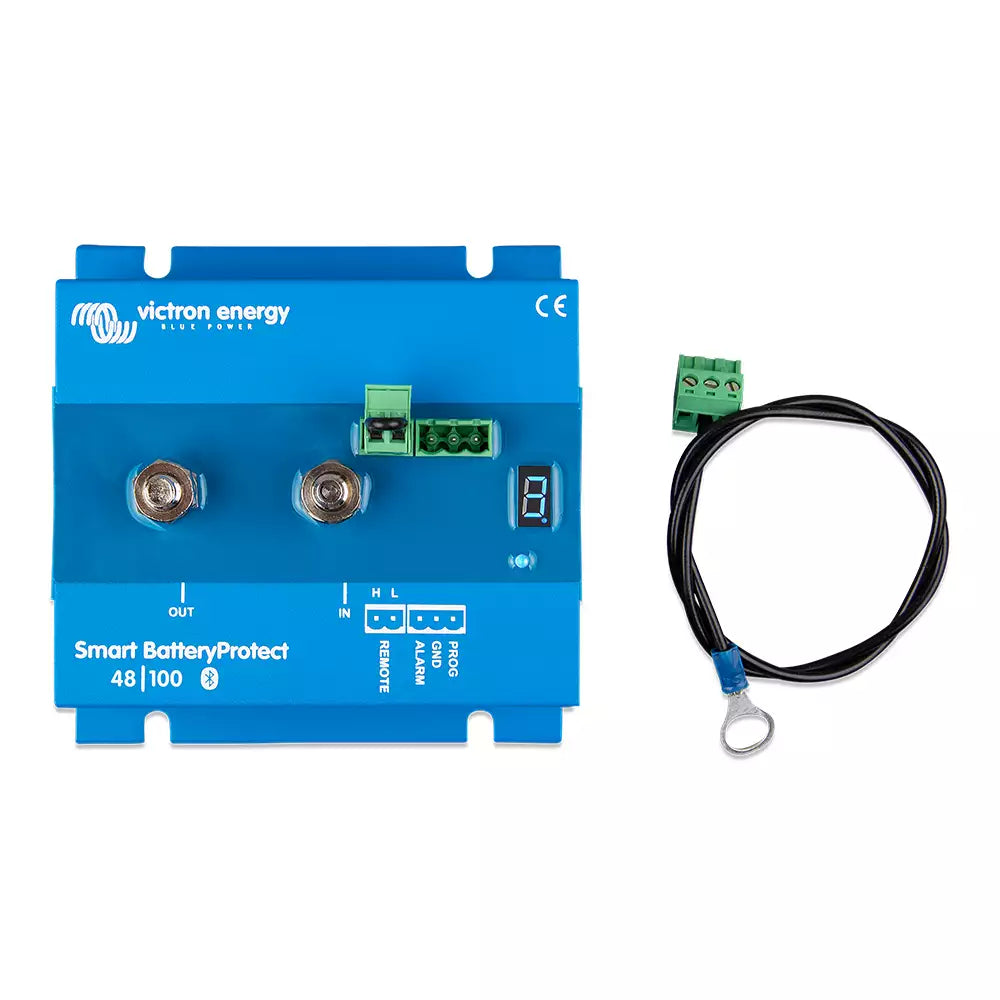Victron Smart Battery Protect 12V/24V - Advanced Lithium Battery Protection Device for RVs, Boats & Solar Systems | Overcharge & Discharge Prevention | Waterproof & Durable Design