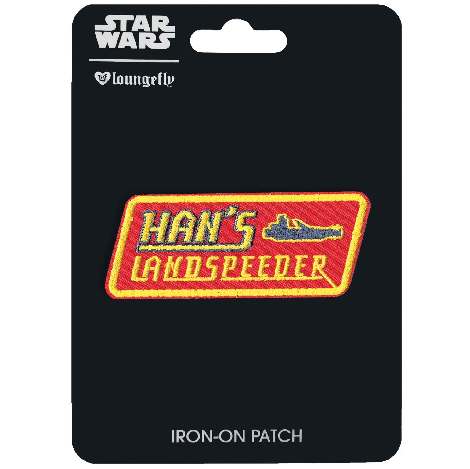 Star Wars Han Solo Landspeeder Embroidered Iron-On Patch - Disney Official Merchandise for Costumes, Jackets & Backpacks