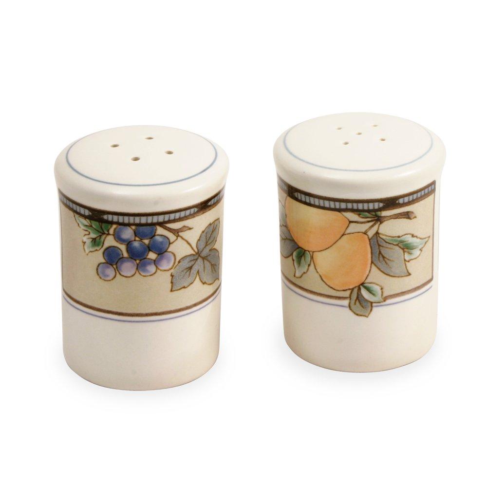 Premium Garden Harvest® Salt and Pepper Grinder Set - Stainless Steel Adjustable Spice Mill with Ceramic Core - Perfect for Kitchen, Dining Table & Outdoor BBQ