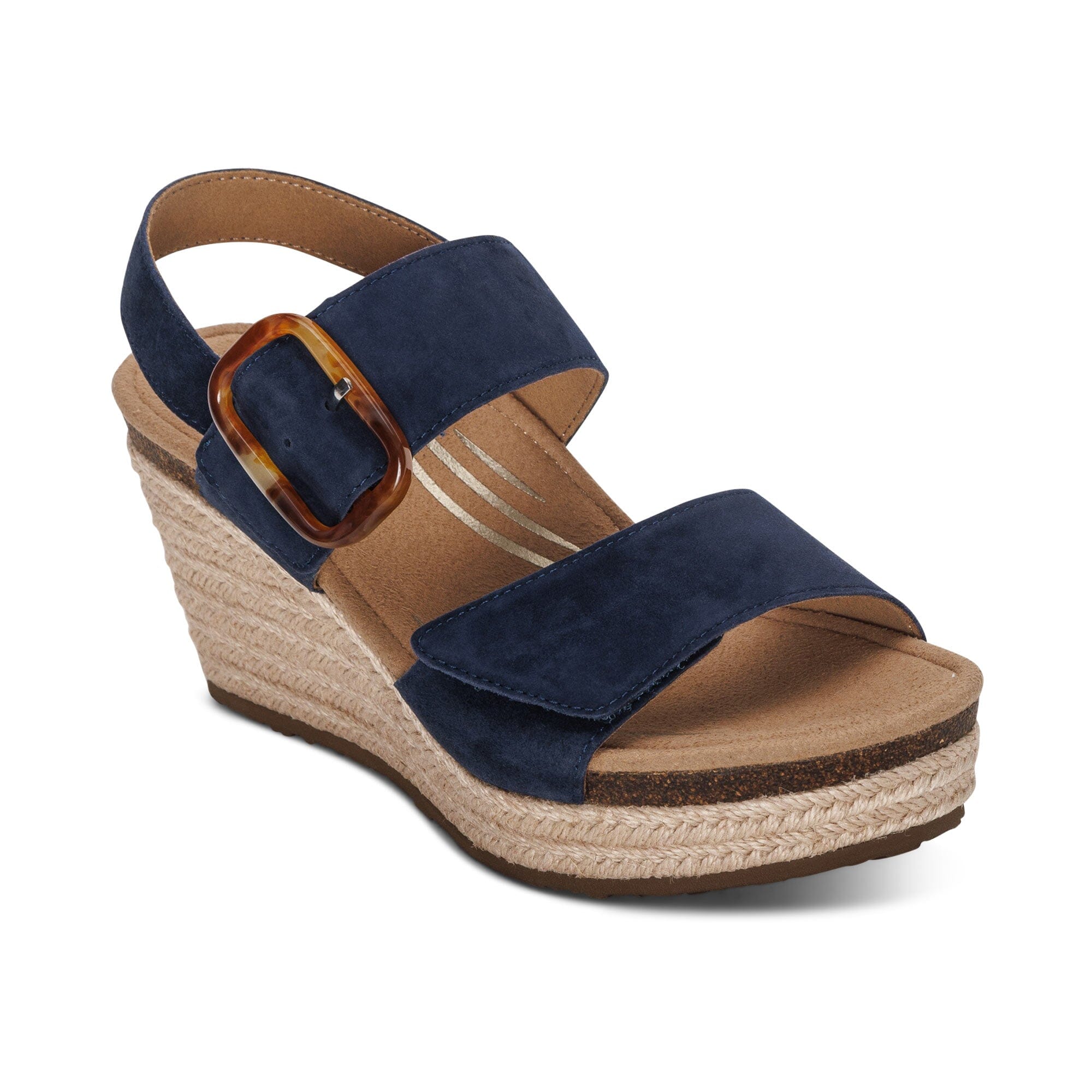 AETREX ASHLEY Arch Support Wedge for Women - Comfortable Foot Pain Relief & Plantar Fasciitis Treatment - Perfect for Walking, Running & Everyday Wear