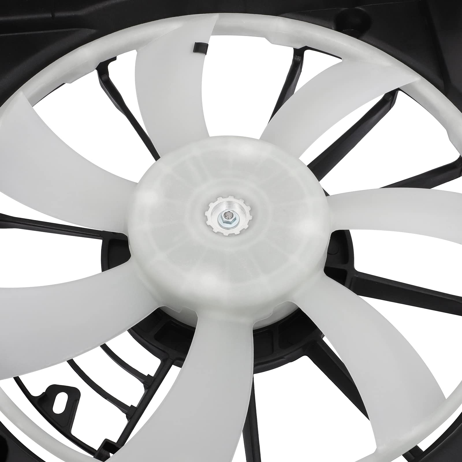 AINTIER 620-512 621320 Dual Radiator Condenser Fan Compatible with 2006-2008 Toyota RAV4 2.4L & 2009-2012 Toyota RAV4 2.5L - Perfect for Engine Cooling and AC System Performance