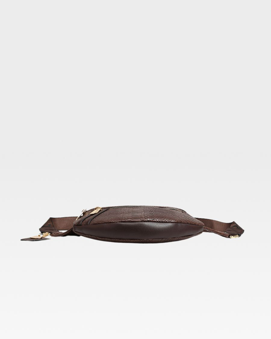 Apollo 1 Fanny Pack in Chocolate Brown - Water-Resistant Waist Bag for Hiking, Travel & Outdoor Adventures