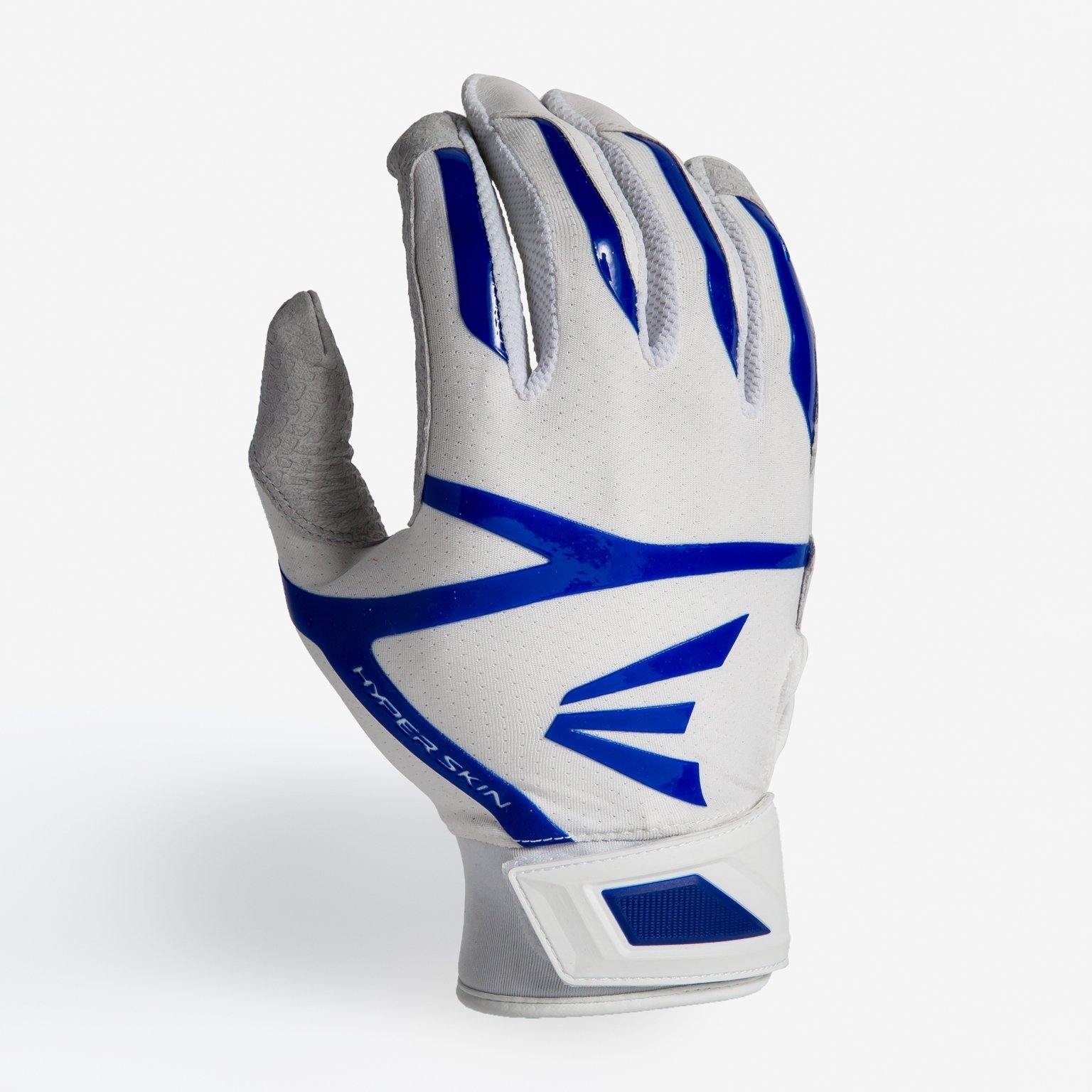 Easton Z10 Adult Baseball Batting Gloves - Lightweight & Durable for Hitting & Fielding - Perfect for Baseball, Softball & Training