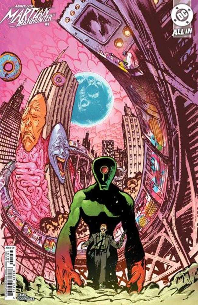 Absolute Martian Manhunter #1 (Of 6) Cover J 1 in 50 Daniel Warren Johnson Card Stock Variant - Rare Comic Book for Collectors & DC Fans - Perfect for Display, Gifting & Investment