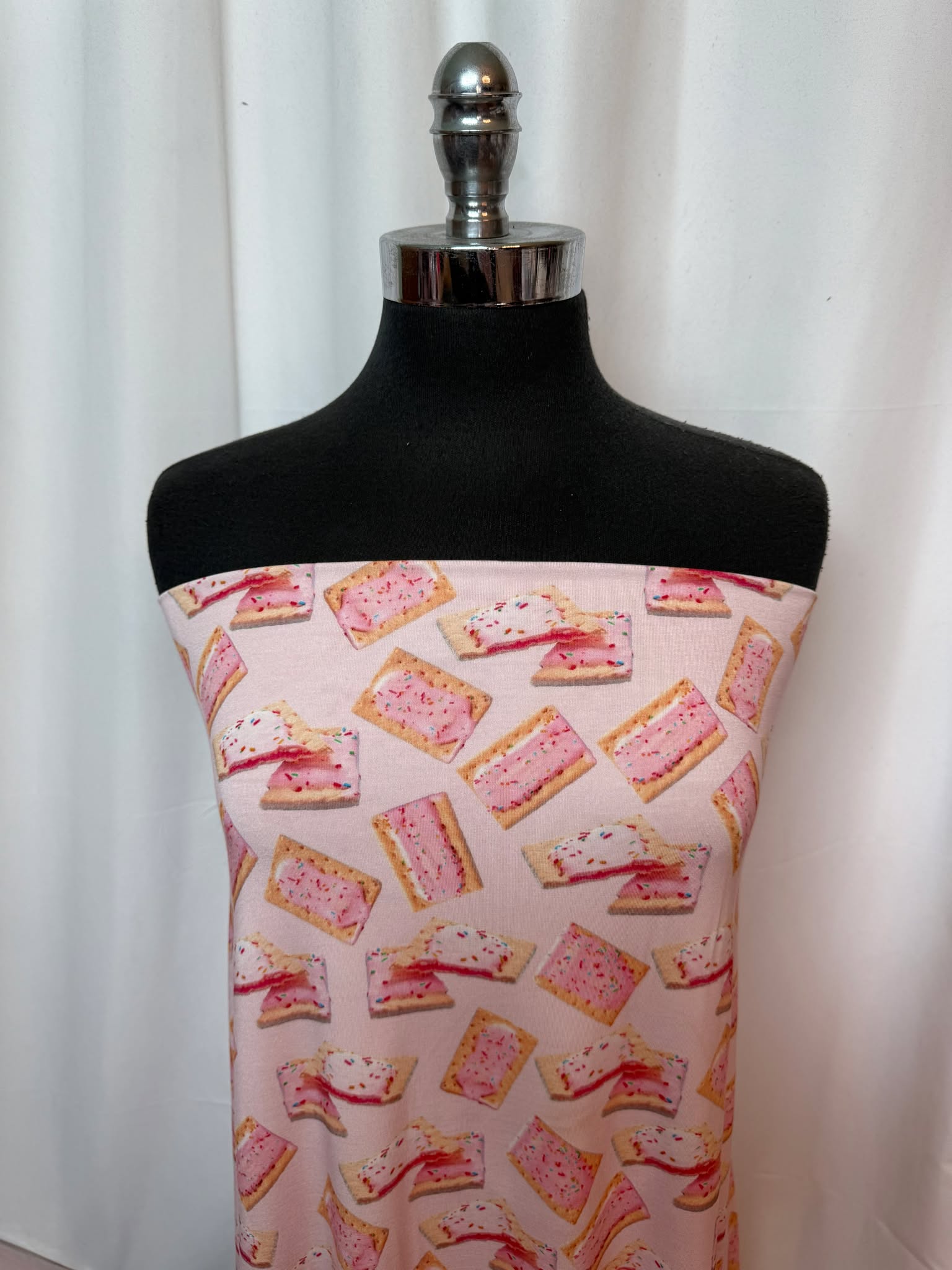 Pop Tart Modal/Spandex Fabric - 3 Yard Cut - Soft Stretchy Material for DIY Clothing, Leggings & Activewear