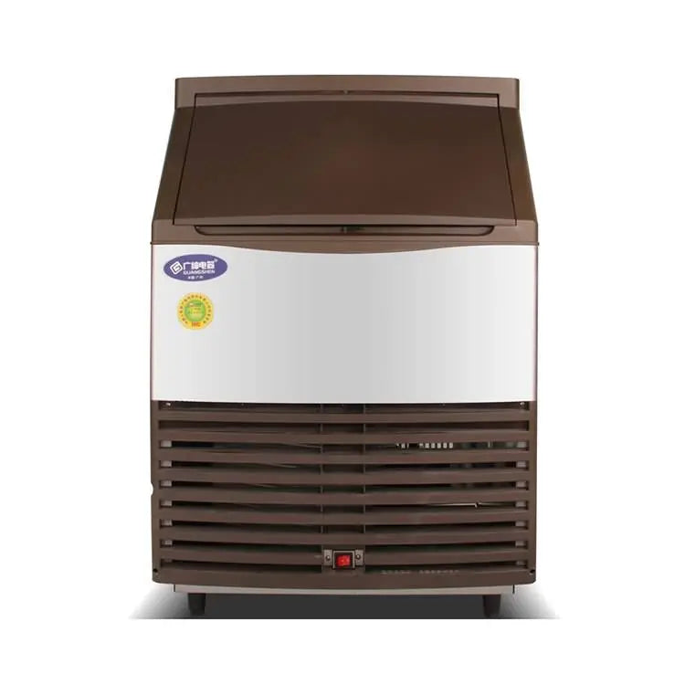 Goshen 90KG Commercial Cube Ice Maker Machine - Heavy Duty Stainless Steel Ice Maker for Restaurants, Bars, Cafes & Catering Events