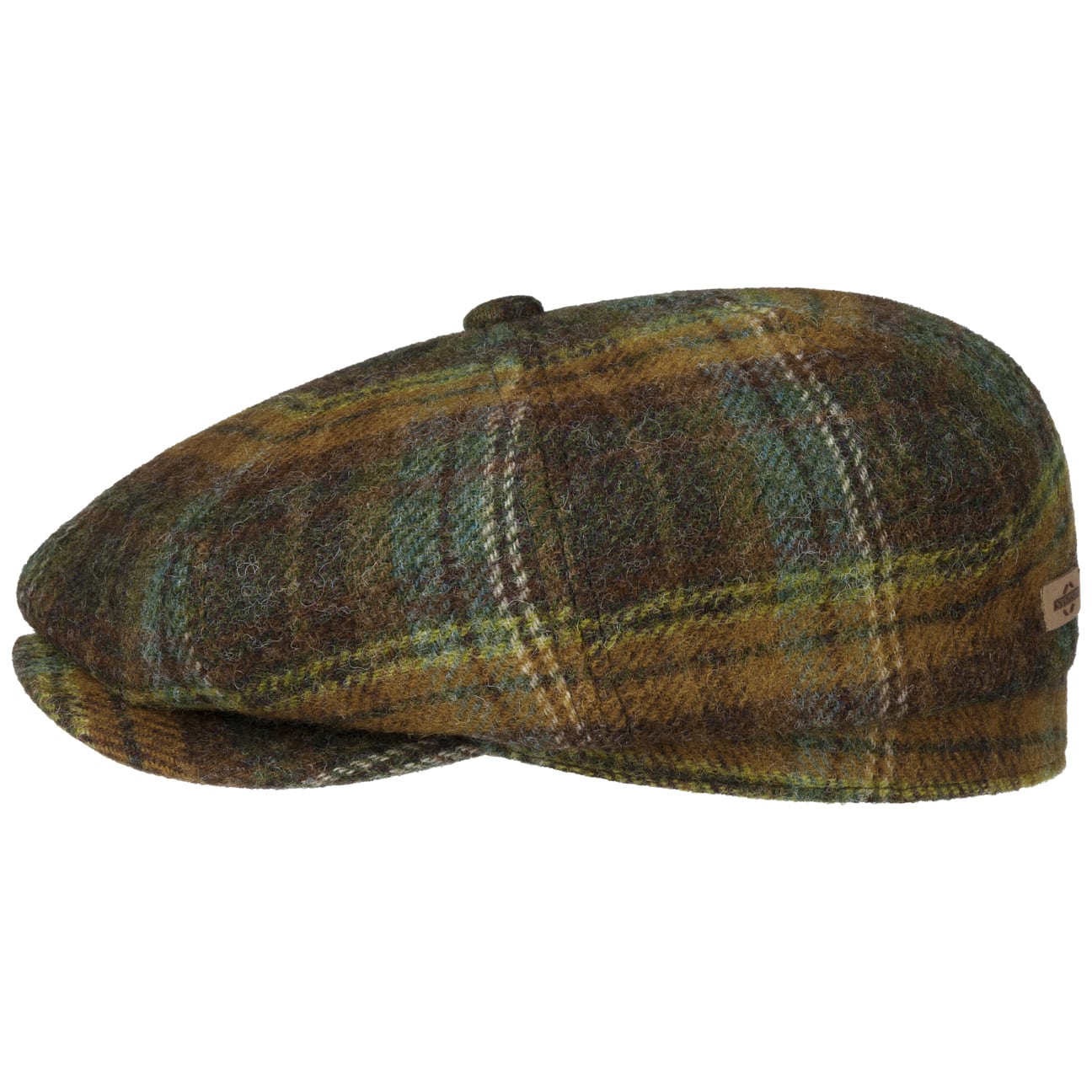 Stetson Hatteras Meadville Ear Flap Flat Cap - Winter Wool Hat for Men | Outdoor Activities & Cold Weather Protection