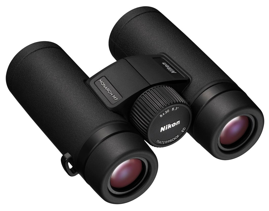 Nikon 8x30 Monarch M7 Binoculars - High Power Waterproof Compact Binoculars for Bird Watching, Hunting, Hiking & Travel - Fog Proof & Rubber Armored for Outdoor Adventures