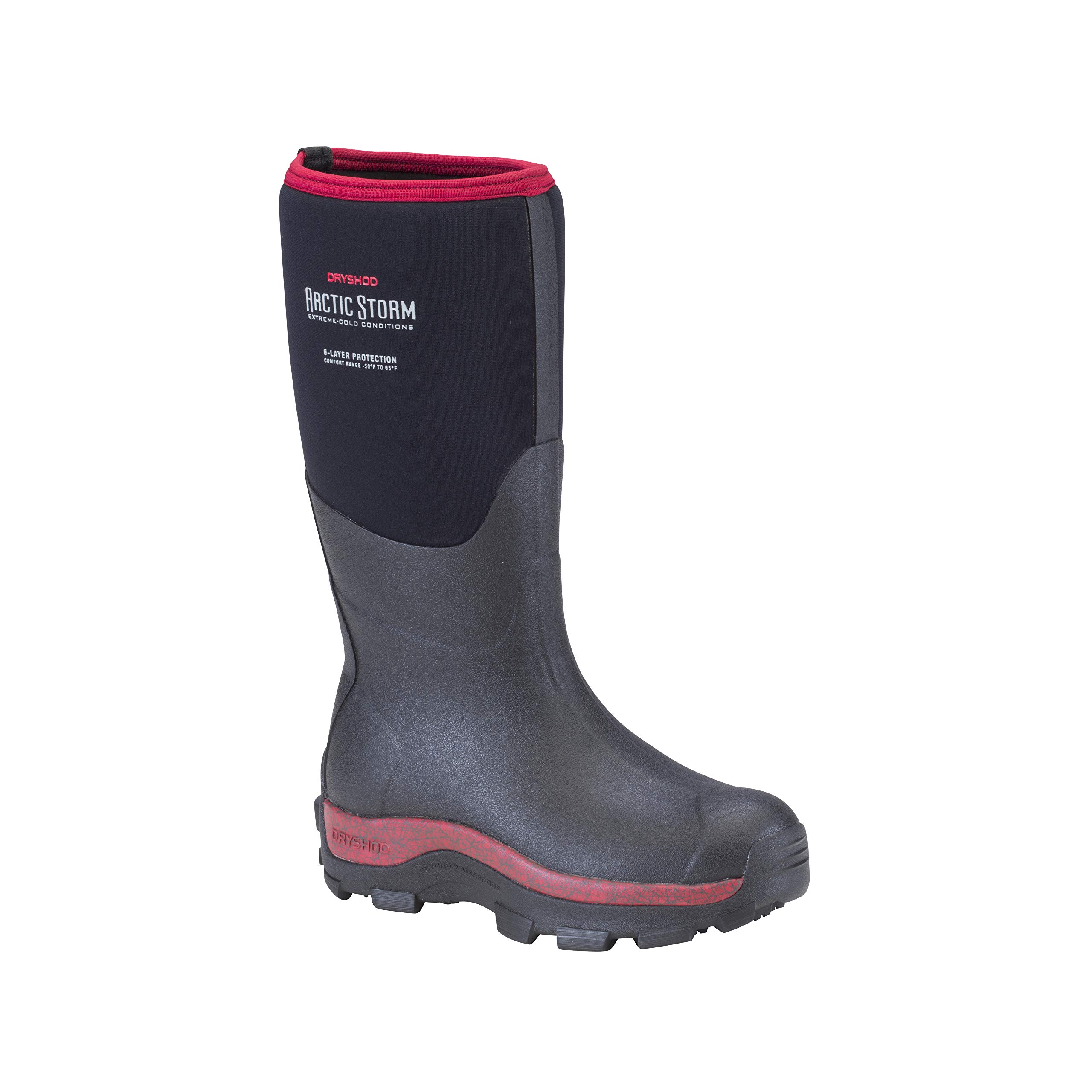 Dryshod Women's Arctic Storm Hi Pull-On Waterproof Winter Boots - Insulated Calf-Length Snow Boots for Cold Weather, Hiking & Outdoor Activities