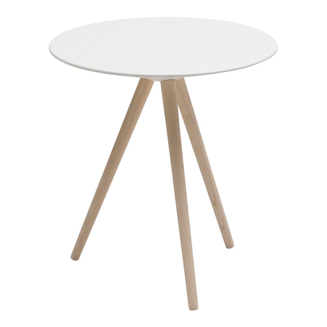 Circoe Modern Side Table - Small End Table for Living Room, Bedroom, Office - Compact Nightstand with Sturdy Metal Frame & Wooden Top - Perfect for Coffee, Books, Lamps & Home Decor