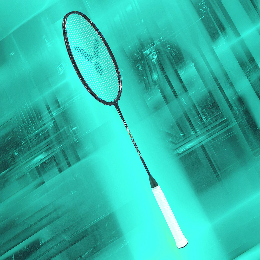 Victor AuraSpeed 100X Ultra Badminton Racket (Green Wraith) - Lightweight Carbon Fiber Shuttlecock Racket for Professional Players | Perfect for Tournaments & Training Sessions