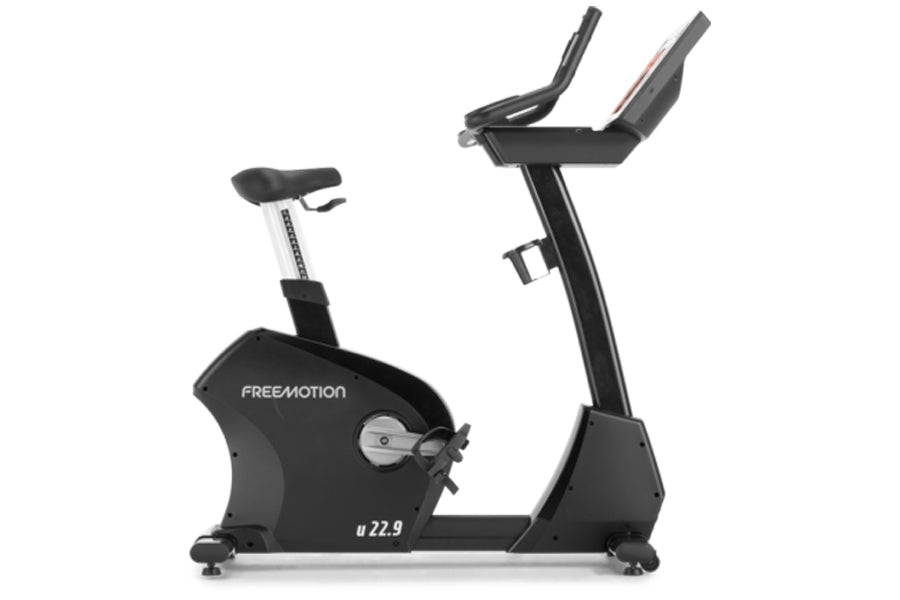 Freemotion U22.9 Upright Exercise Bike for Home Gym - Cardio Workout Equipment with Adjustable Resistance for Indoor Cycling Training