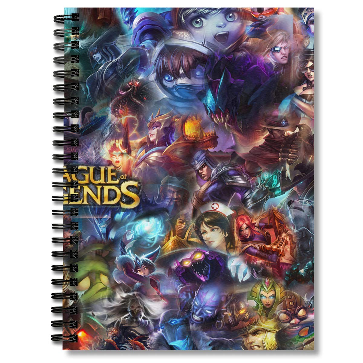 Premium Spiral Notebook - Thick Paper Journal for Fitness, Planning & Collage | Durable Composition Notepad for Work, School & Creative Projects | Perfect Gift for Students & Professionals