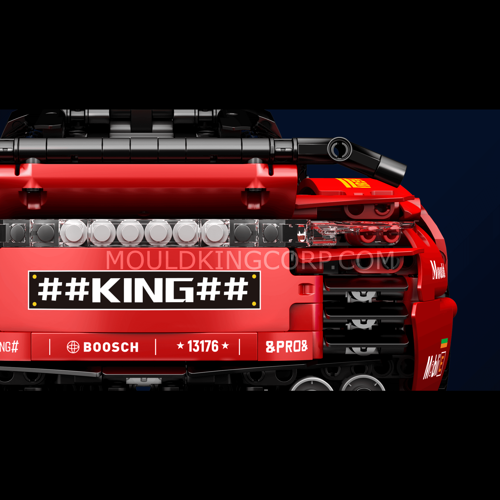 MOULD KING 13176 NO. 911 Supercar Remote Control Building Blocks Set - 1,538 PCS STEM Toy for Adults & Kids | Perfect for Collectors, DIY Projects & Birthday Gifts