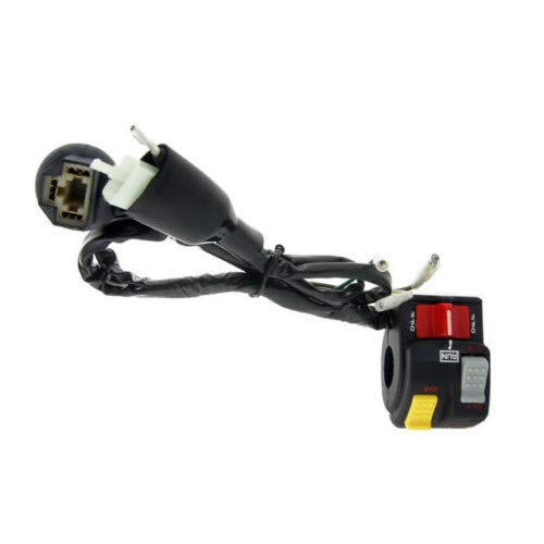 35200-HB5-020 L/H Switch Compatible with Honda ATC200X 1986-1987 - Light/Start/Kill Switch Replacement for Off-Road & Dirt Bike Riding