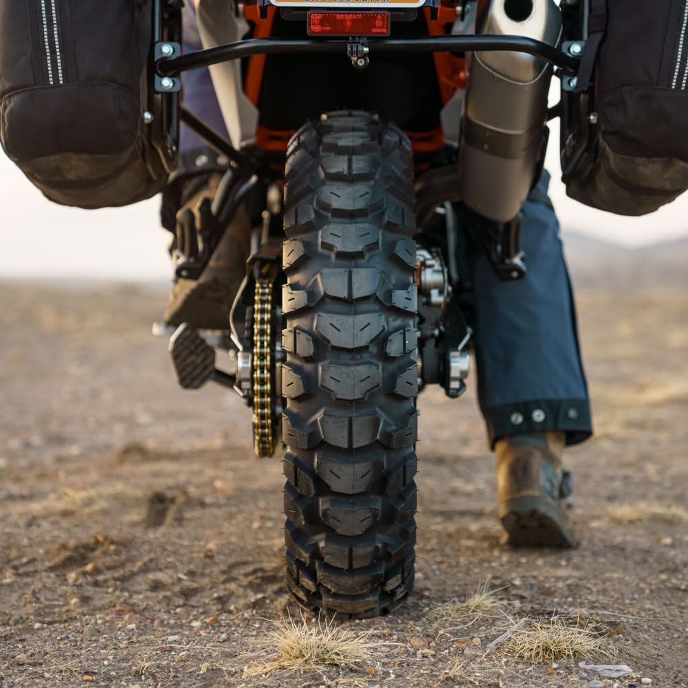 Tusk 2Track Adventure Tire Rear 150/70B-18 (70T) - High-Performance Off-Road Motorcycle Tire for Dirt Bikes & Dual-Sport Riding