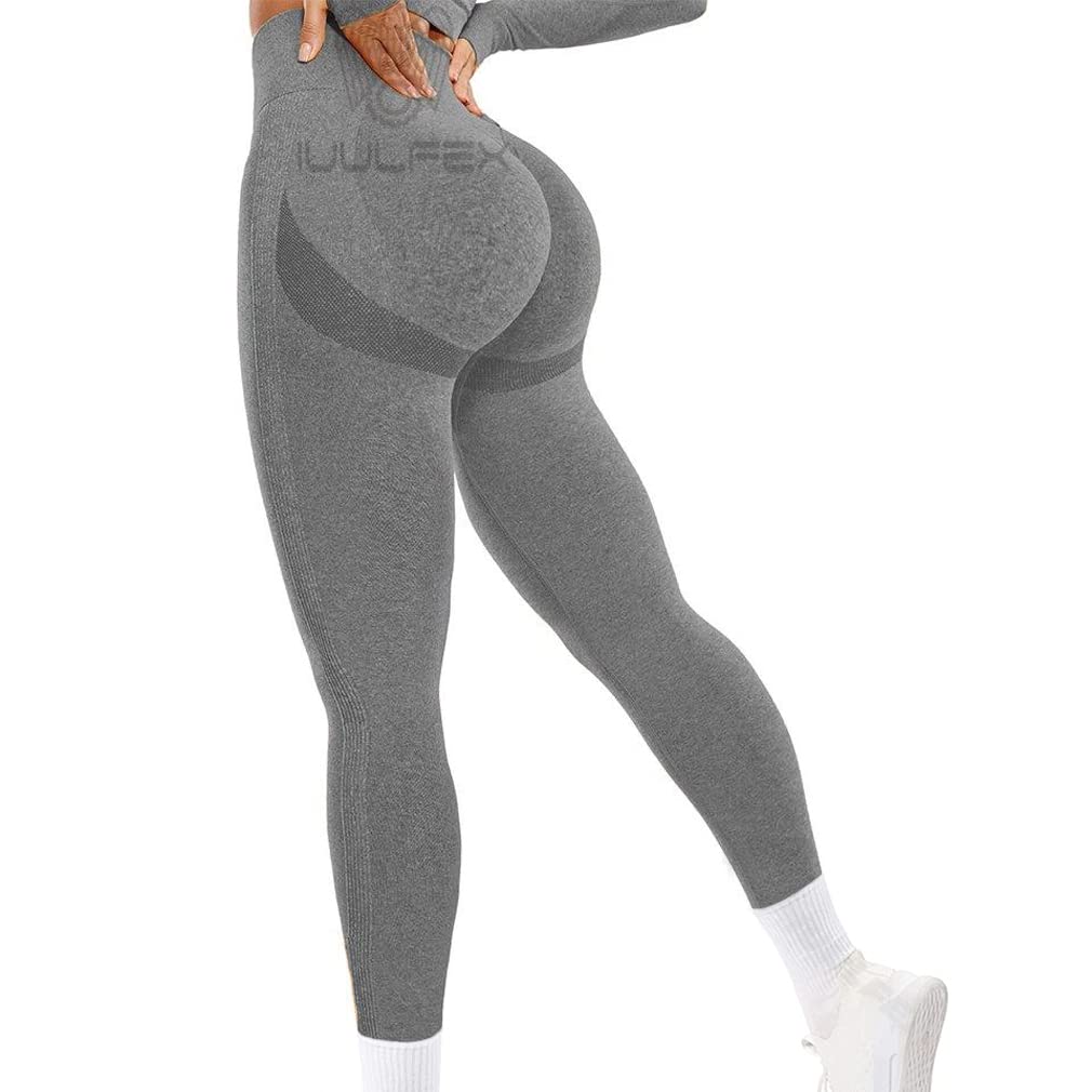 IUULFEX Scrunch Butt Lifting Leggings for Women - High Waisted Booty Yoga Pants with Anti-Cellulite Texture - Perfect for Workout, Gym & Everyday Wear