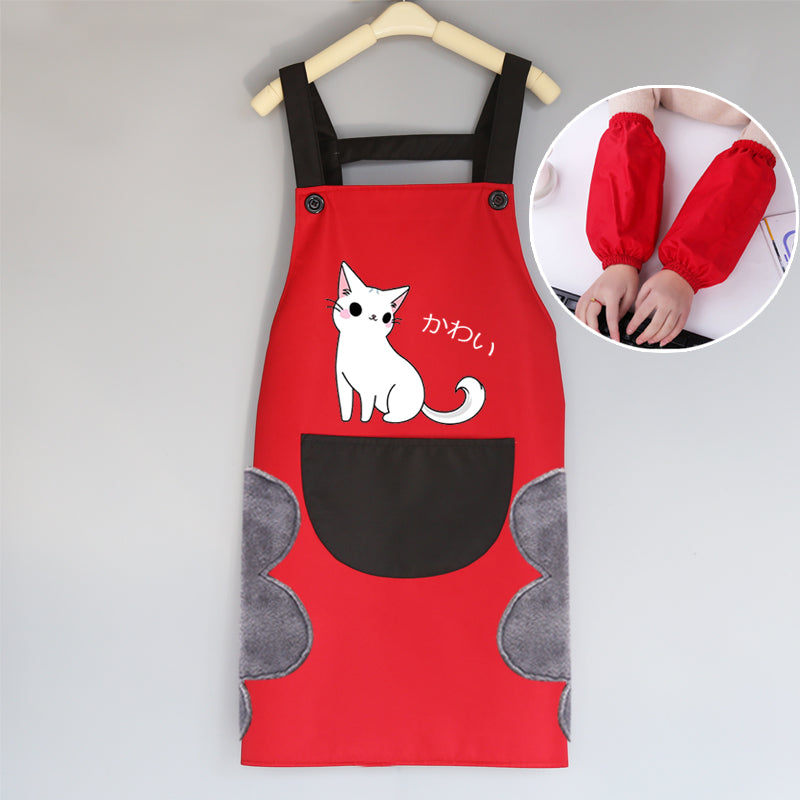 Waterproof & Oily Pet Bathing Apron for Men & Women - Durable Dog Grooming Smock for Bath Time & Vet Visits