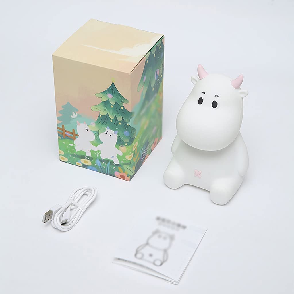 LED Night Light - Cute Animal USB Charging Color Changing Mood Lamp for Bedroom, Nursery, Living Room | Energy Efficient Bedside Nightlight (Blue, Multicolor) - Perfect for Kids' Rooms, Hallways & Safe Nighttime Navigation