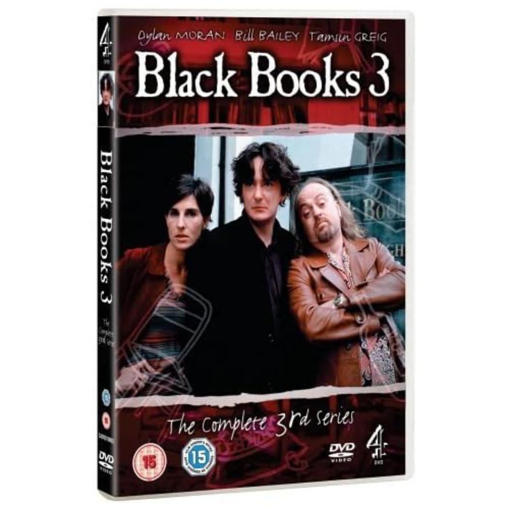 Black Books Series 3 DVD - British Comedy for Home Entertainment