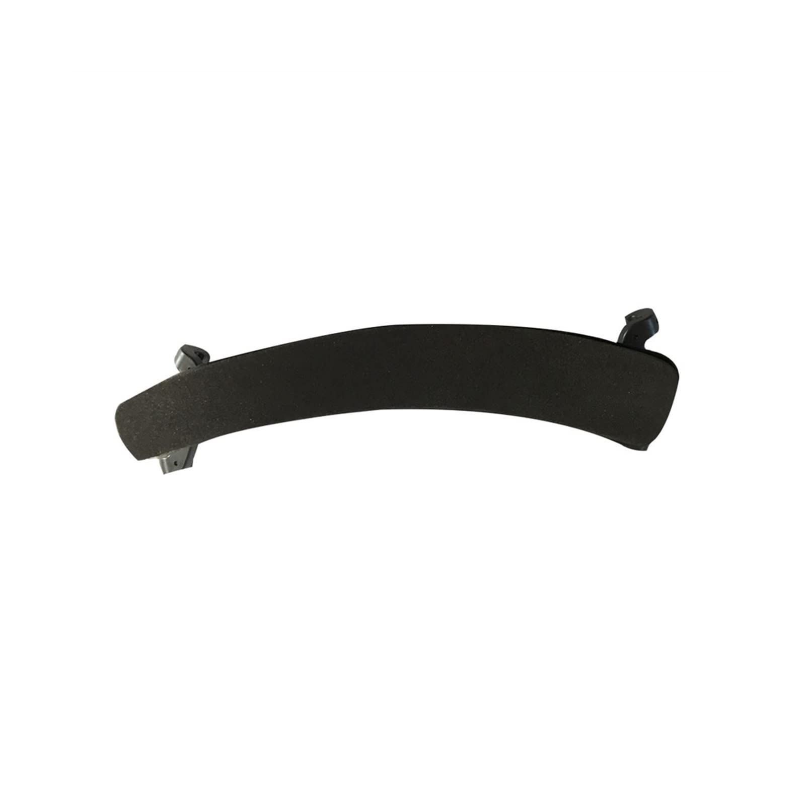 FLFL Black Plastic Adjustable Violin Shoulder Rest with EVA Padding - Comfortable 3/4 Size Violin Accessory for Students & Professionals - Perfect for Practice, Performances & Orchestra Rehearsals