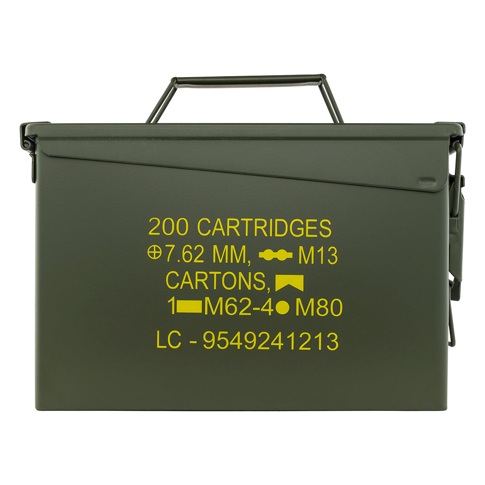 Military Tactical Storage Box - Durable Army Gear Organizer for Camping, Hiking & Outdoor Adventures