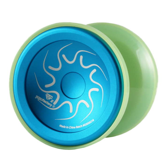 YoYoFactory Nine Dragons GLOW Yo Yo - Professional Light Up Yo-Yo for Tricks & Performance - Perfect for Night Play, Competitions & Gifts
