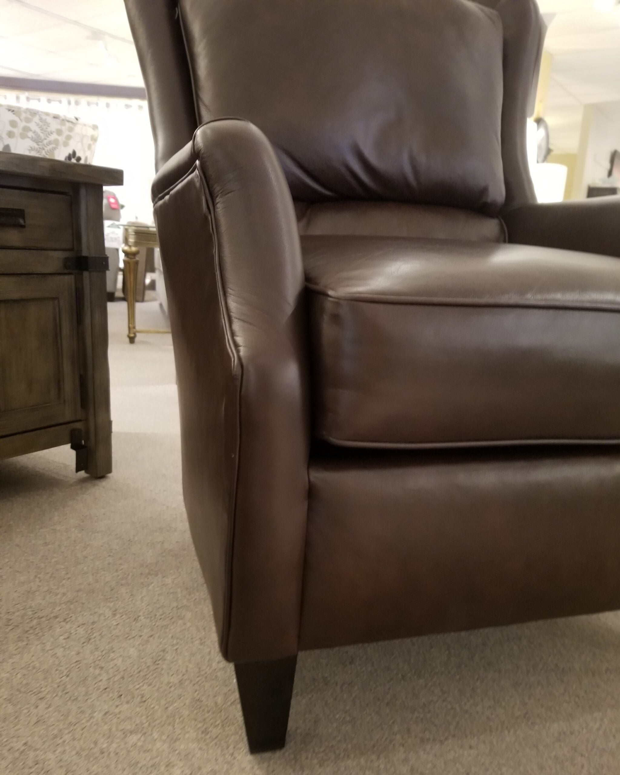 Louis Genuine Leather High Back Office Chair - Ergonomic Executive Desk Chair for Home & Office Workspace