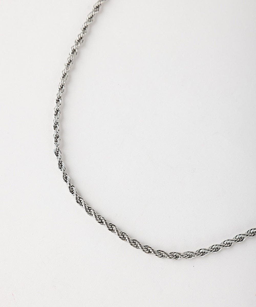 Elegant Twist Chain Band for Women - Sterling Silver or Gold Plated Necklace - Perfect for Everyday Wear, Layering & Gifts