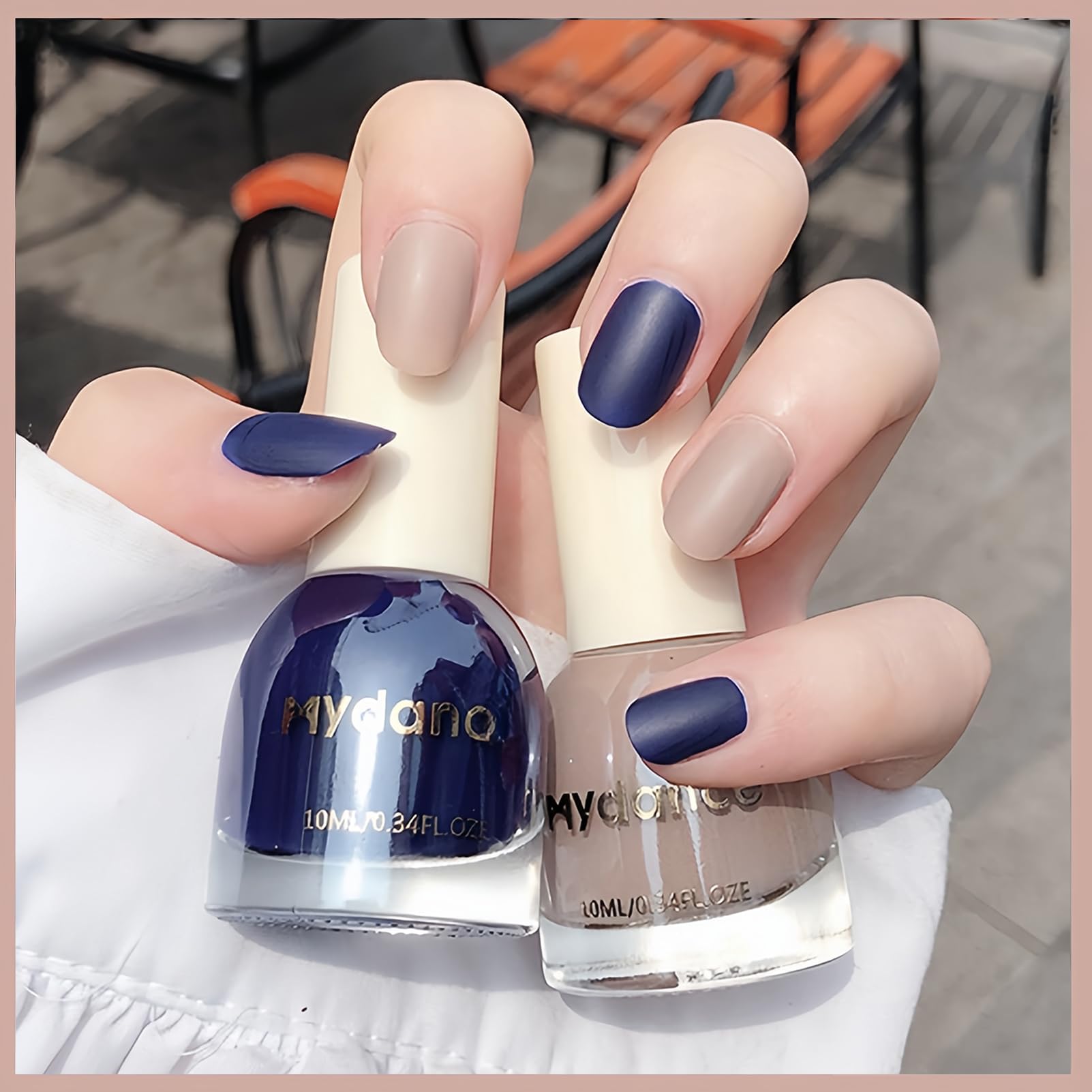 Instant Dry Nude Matte Nail Polish - Water-Based Non-Toxic Velvet Finish for Men & Women - Perfect for Home Manicures & Salon-Quality Nails