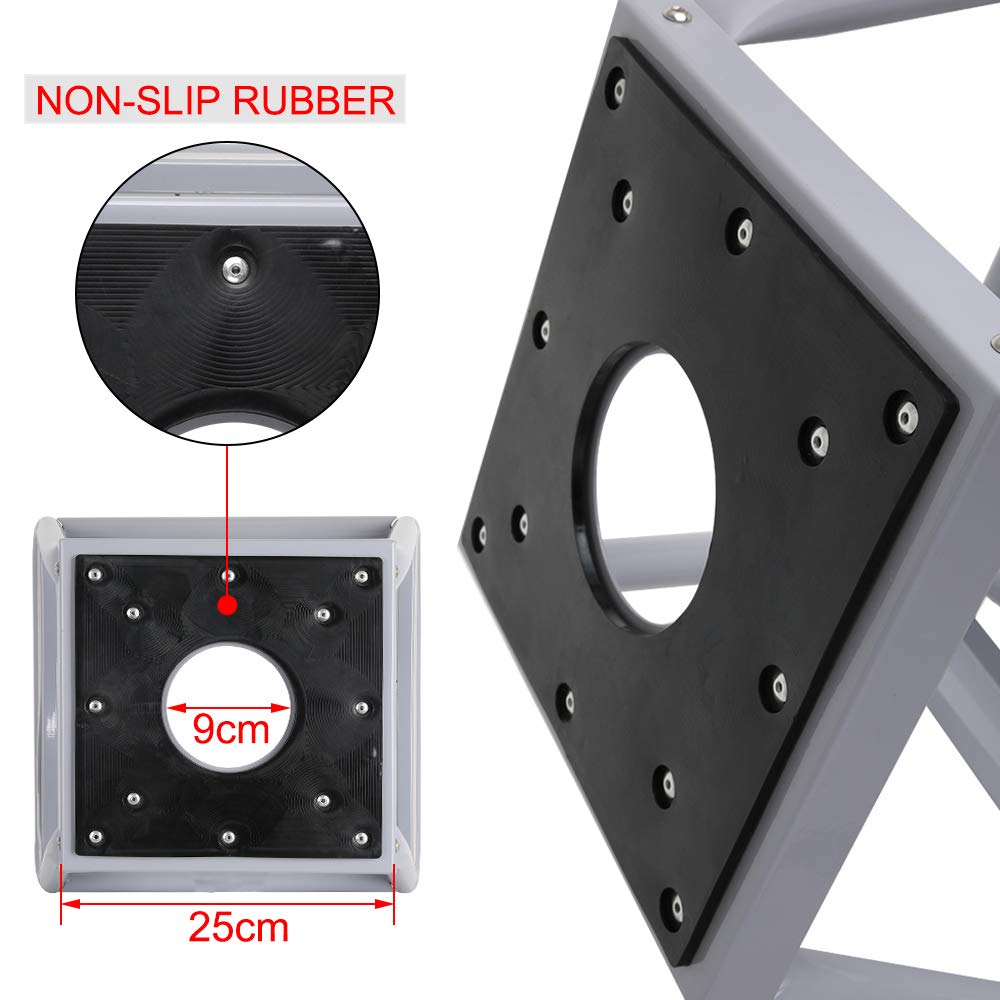Heavy Duty Motorcycle Lift Stand - Adjustable Dirt Bike Moto Stand for Most Motorcycles | Removable Panel Design | Perfect for Garage Maintenance & Off-Road Bike Storage