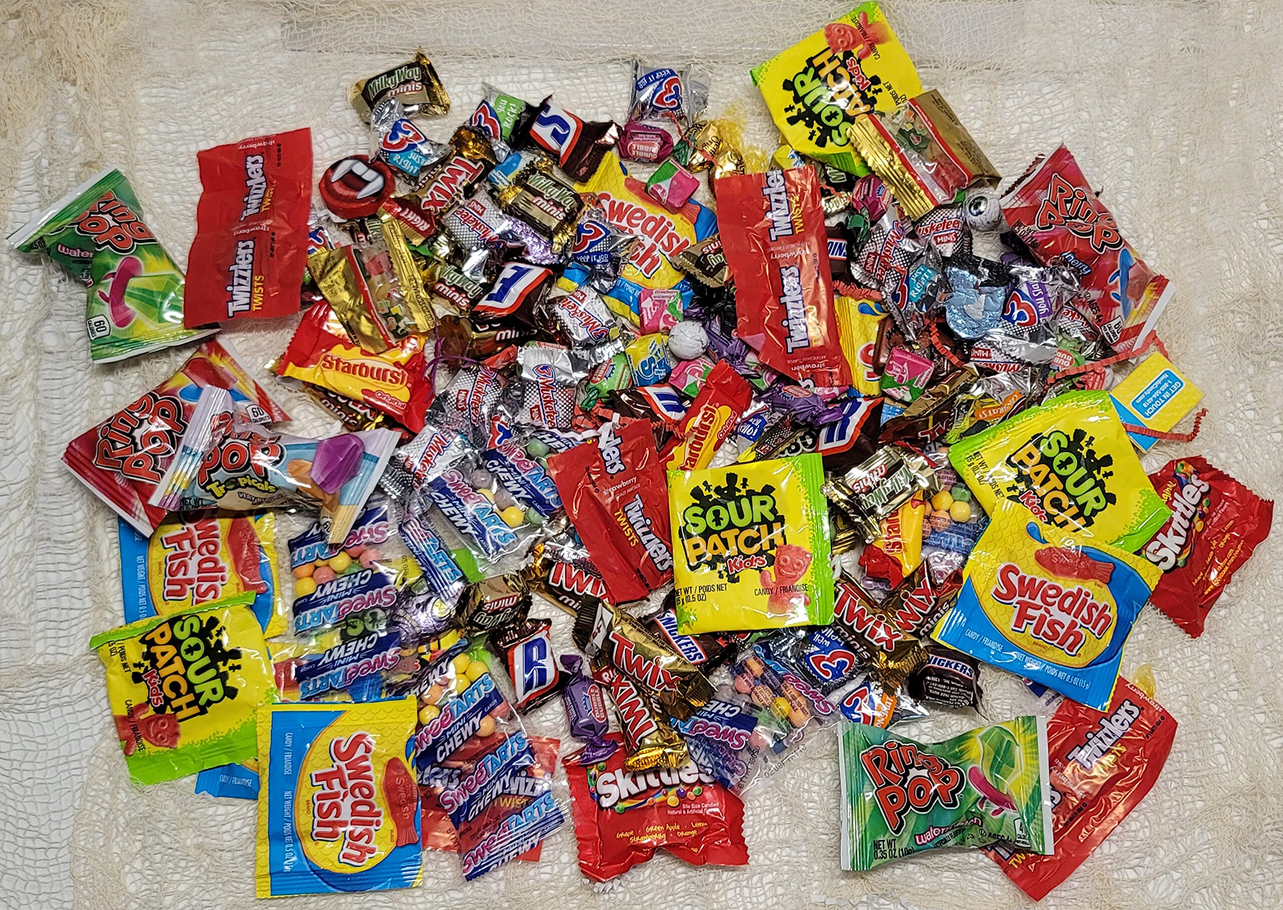 Halloween Trick or Treat Variety Pack (100 Count) - Spooky Snacks, Candy Box with Rubber Ducks for Boys, Girls & College Students | Perfect for Halloween Parties, Classroom Treats & Neighborhood Trick-or-Treating